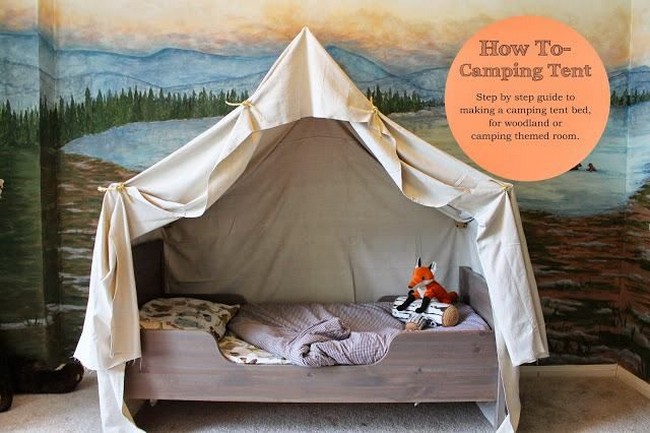 The Ragged Wren DIY Bed Tent
