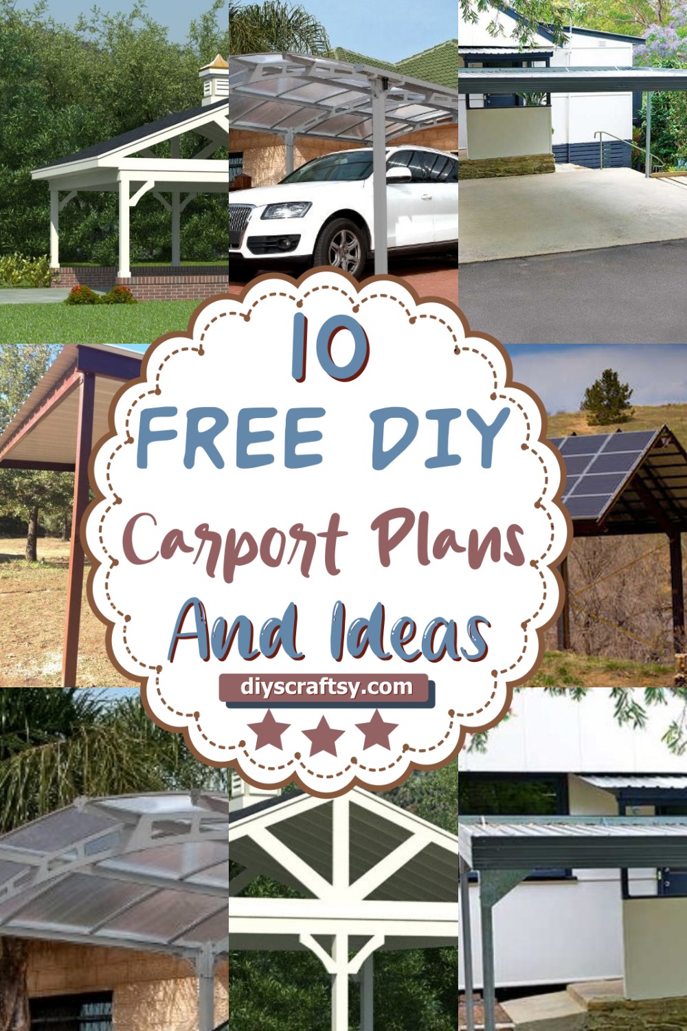 10 Free DIY Carport Plans And Ideas
