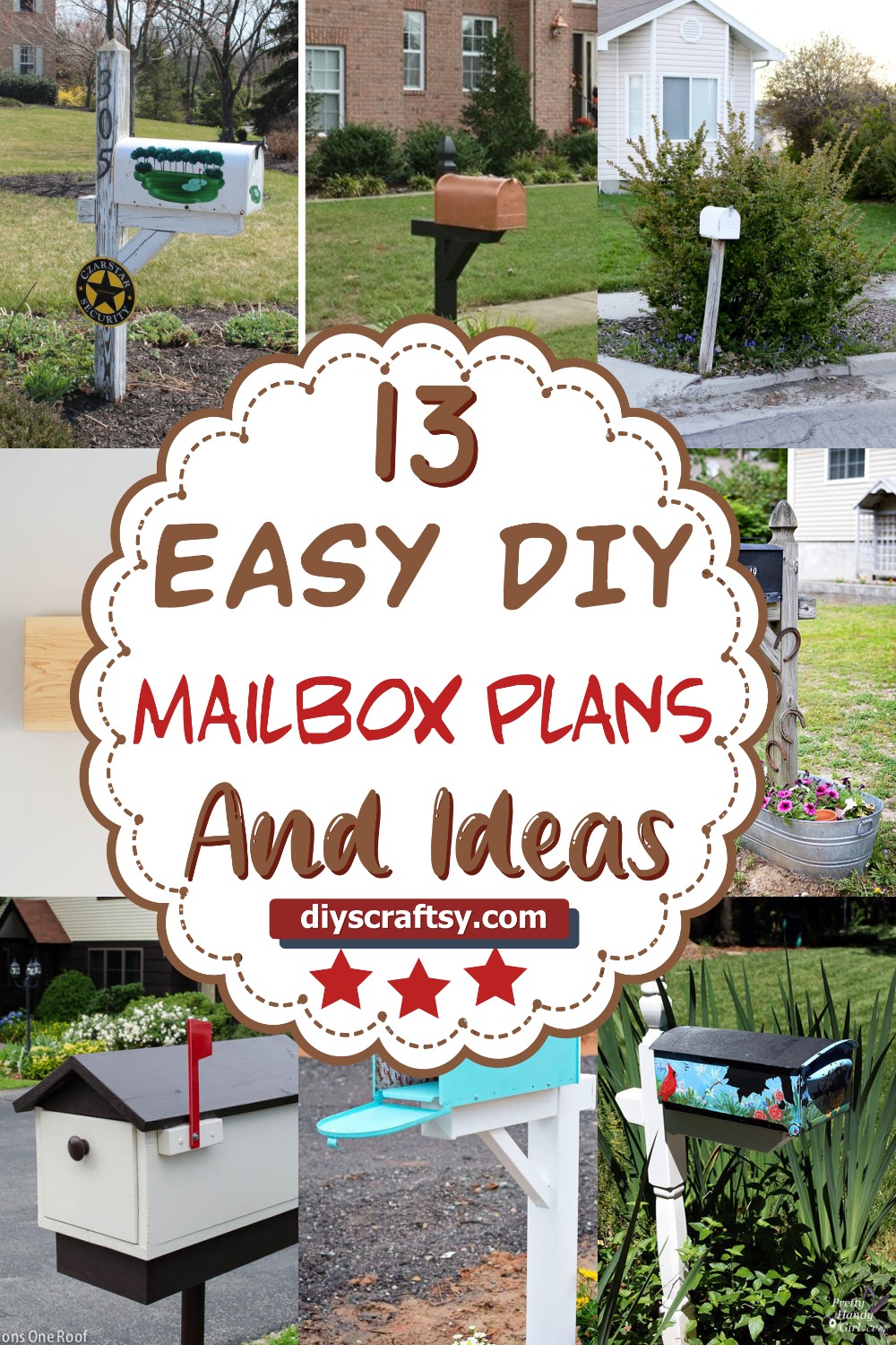 13 Easy DIY Mailbox Plans And Ideas