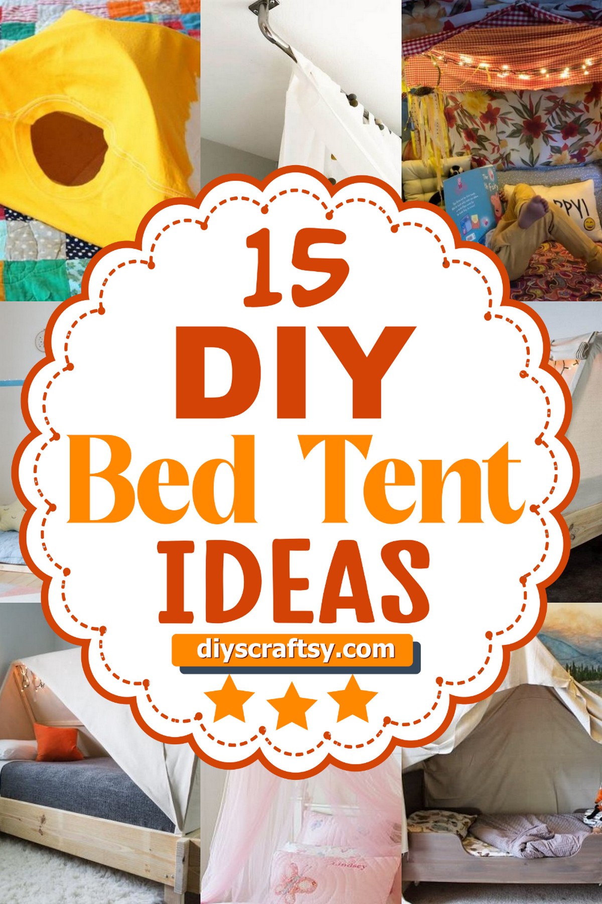 15 DIY Bed Tent Ideas You Can Make Easily