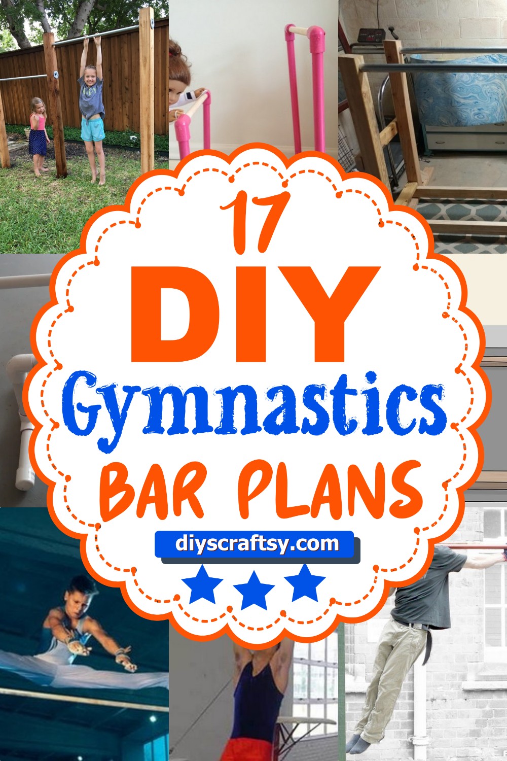 17 DIY Gymnastics Bar Plans