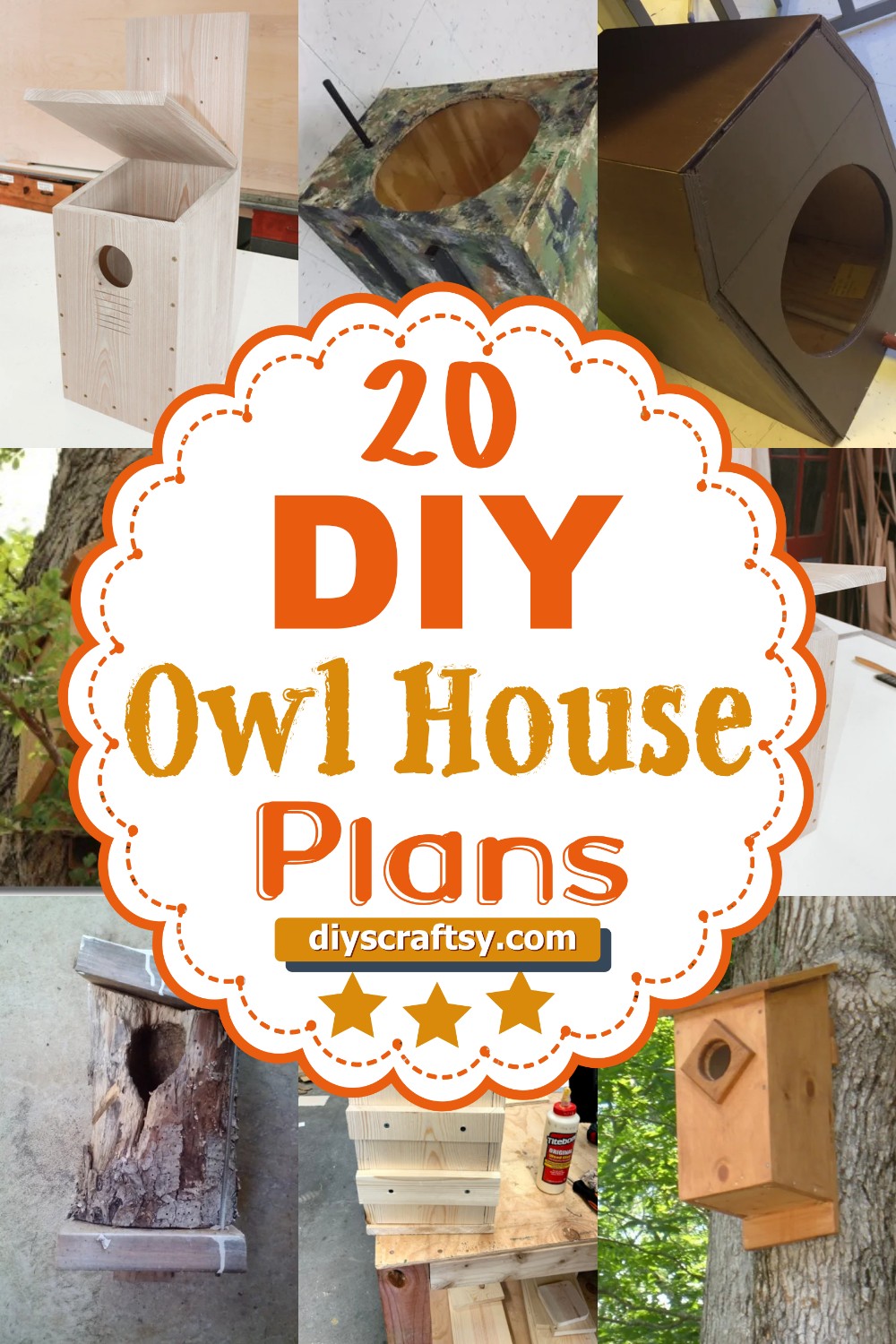 20 DIY Owl House Plans You Can Make Today DIYsCraftsy