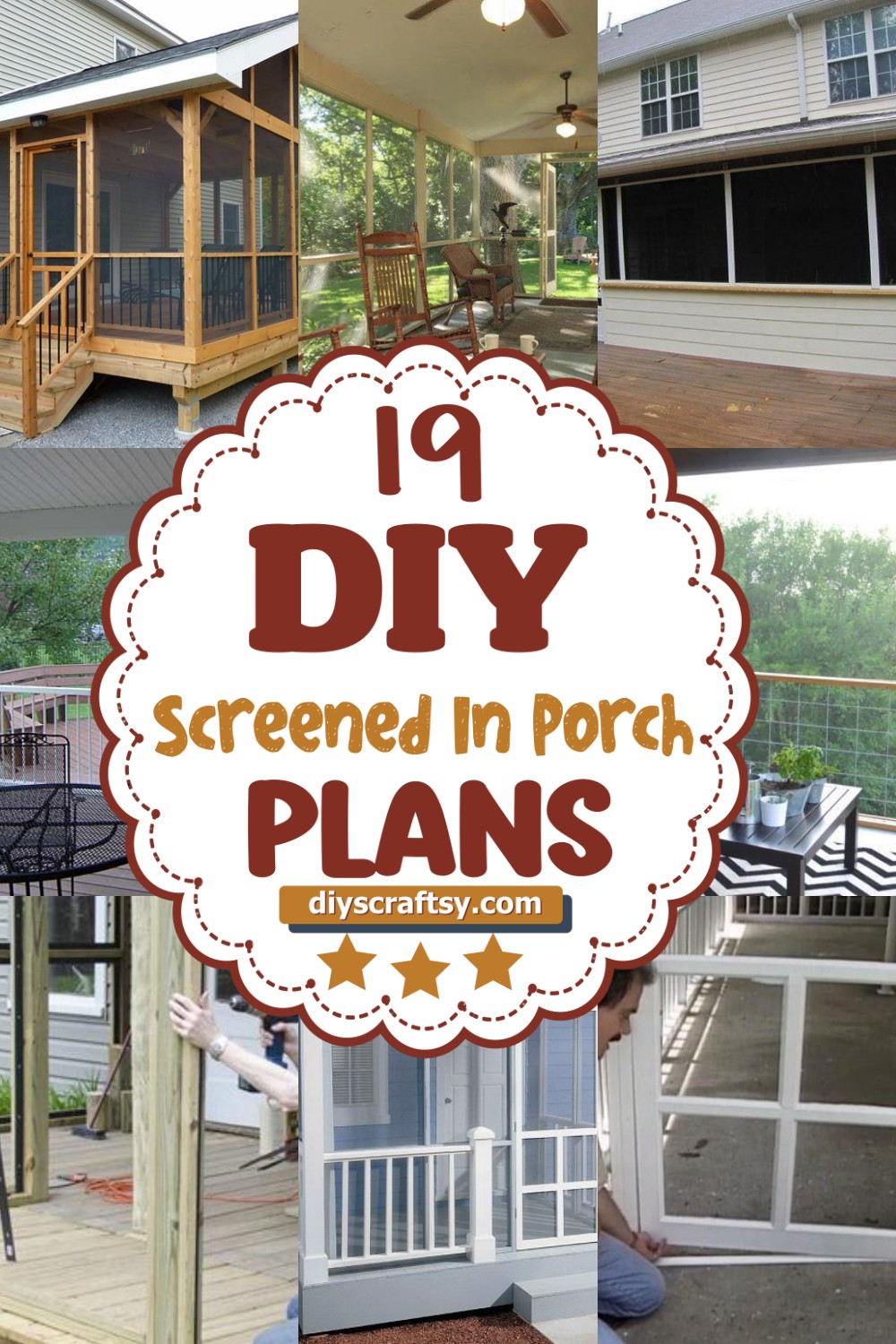 20 DIY Screened In Porch Plans