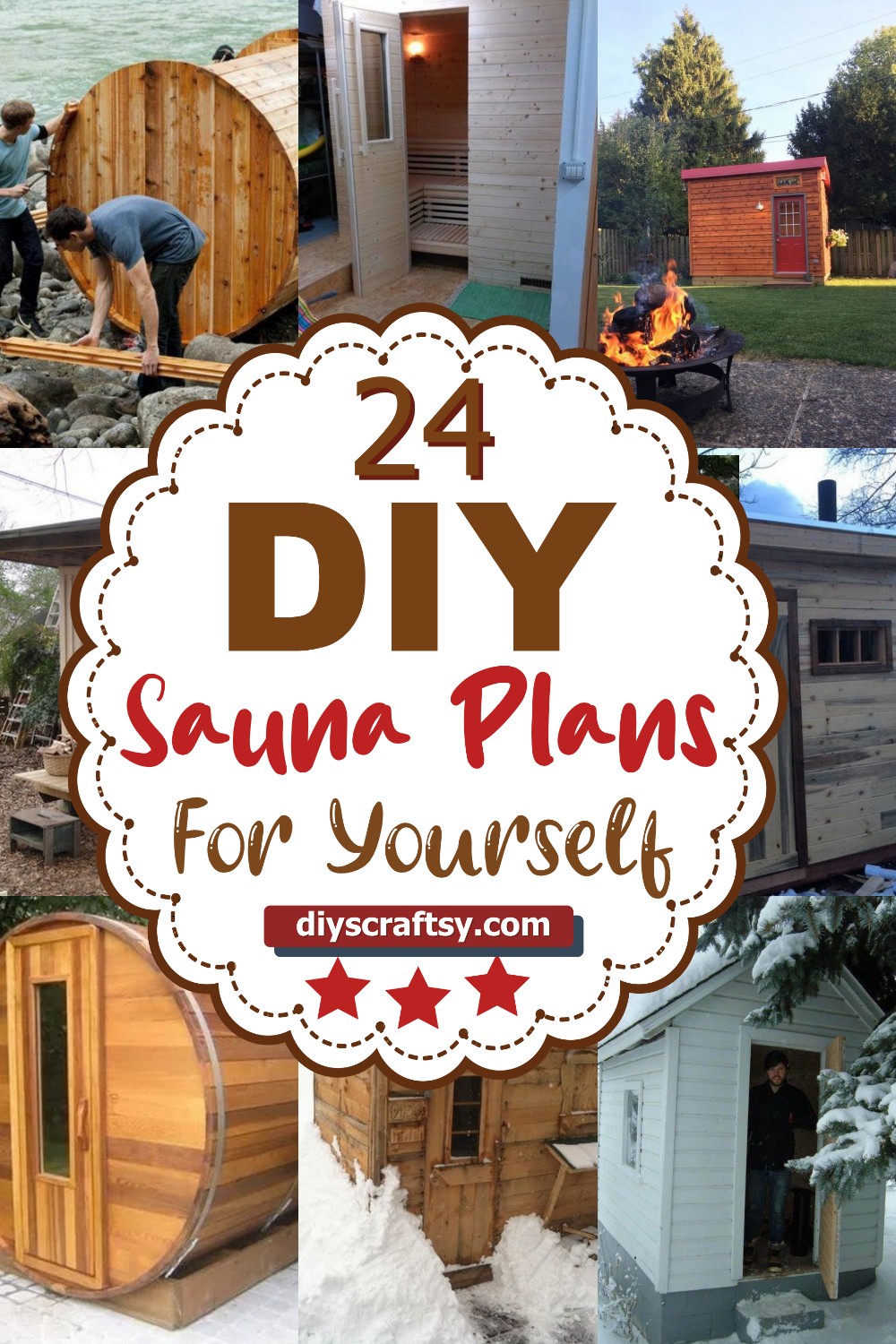 24 DIY Sauna Plans For Yourself