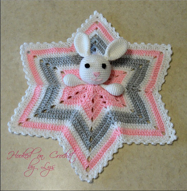 6 Point Star Baby Lovey