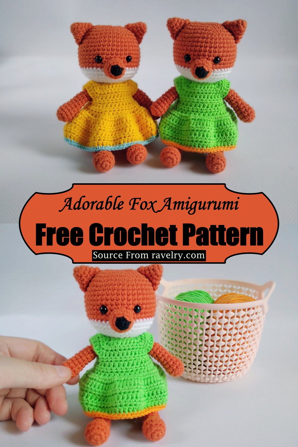 Adorable Fox Amigurumi
