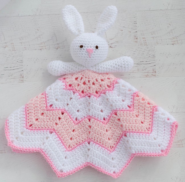 Bunny Lovey Blanket