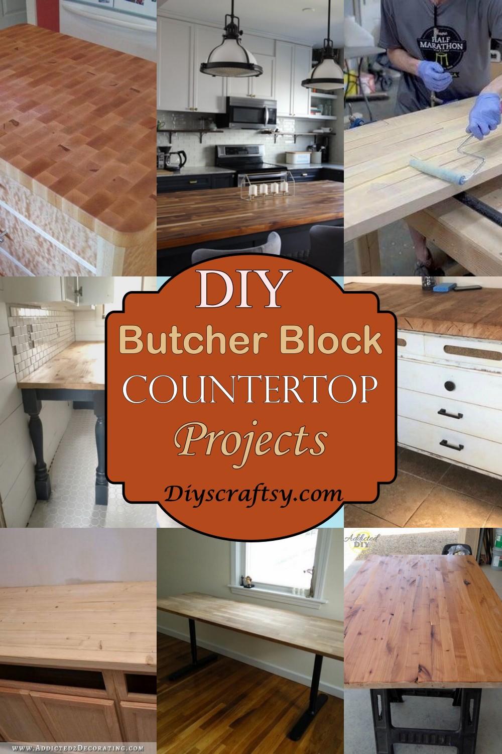 30 DIY Butcher Block Countertop Projects DIYsCraftsy