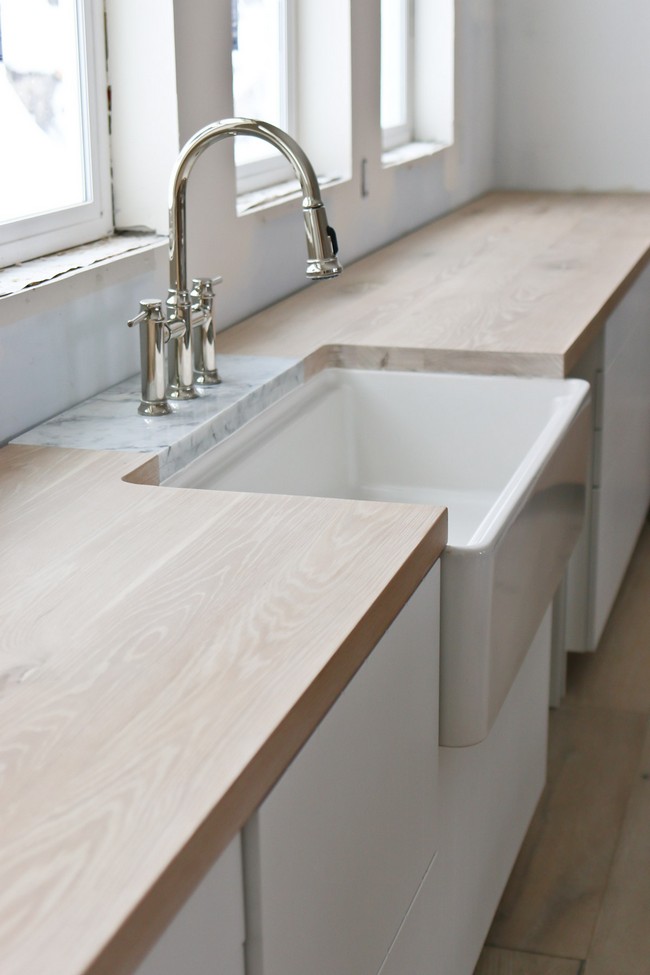 DIY Butcher Block Countertops