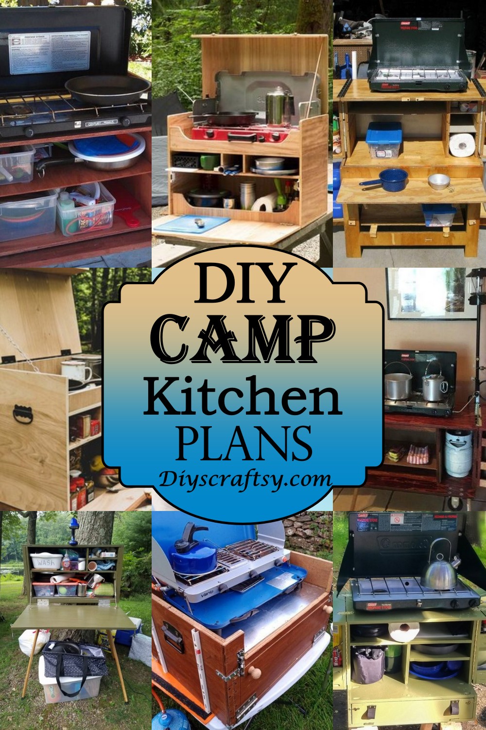30 DIY Camp Kitchen Ideas DIYsCraftsy