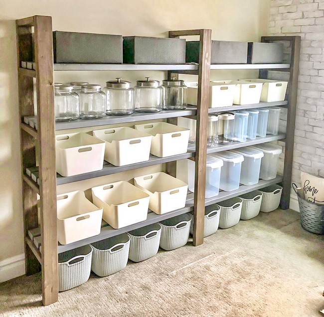 DIY Pantry Shelves