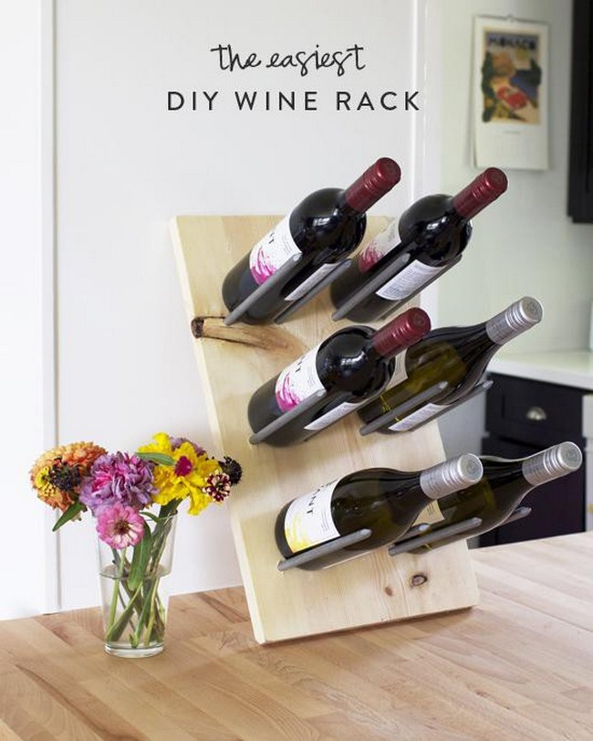 30 DIY Wine Rack Ideas Anyone Can Make DIYsCraftsy