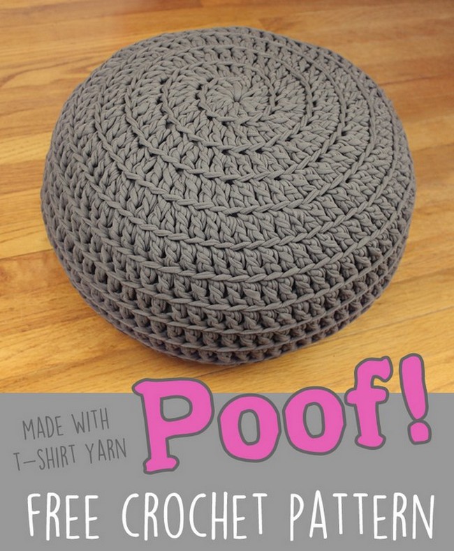 Floor Pillow Pouf Ottoman Pattern