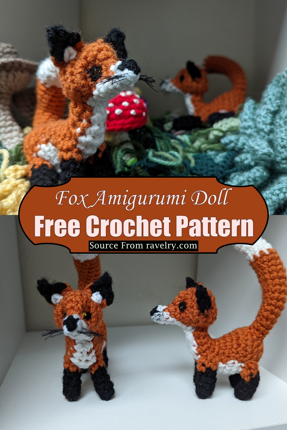 Fox Amigurumi Doll Pattern