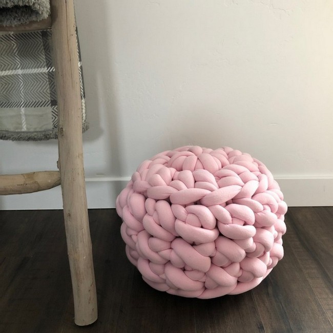 Jumbo Floor Pouf Pattern
