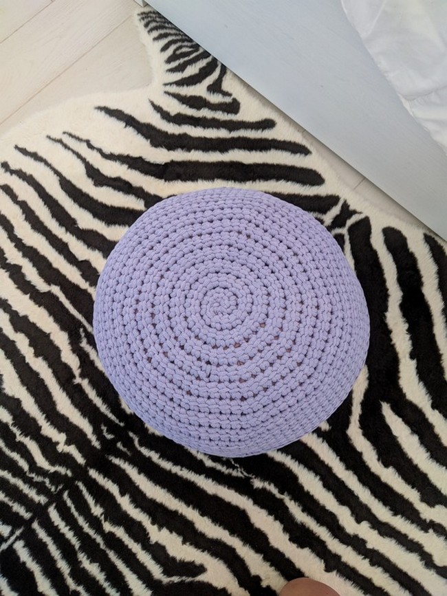 The Foolproof Floor Pouf  Pattern