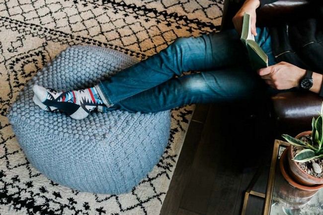 The Sampler Pouf Pattern