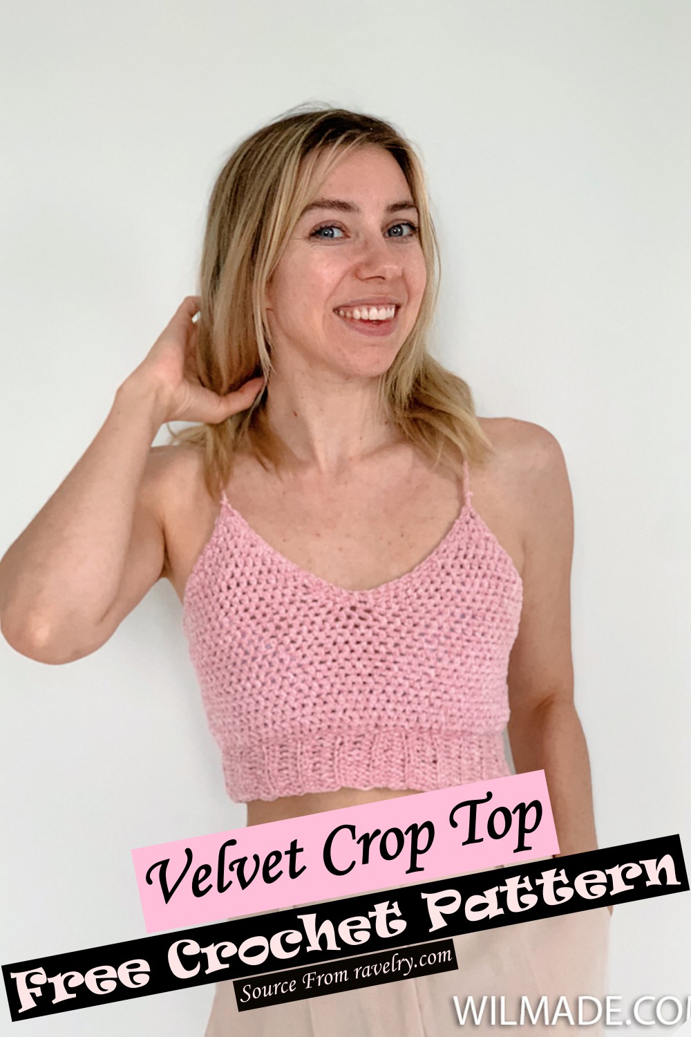 Velvet Crop Top