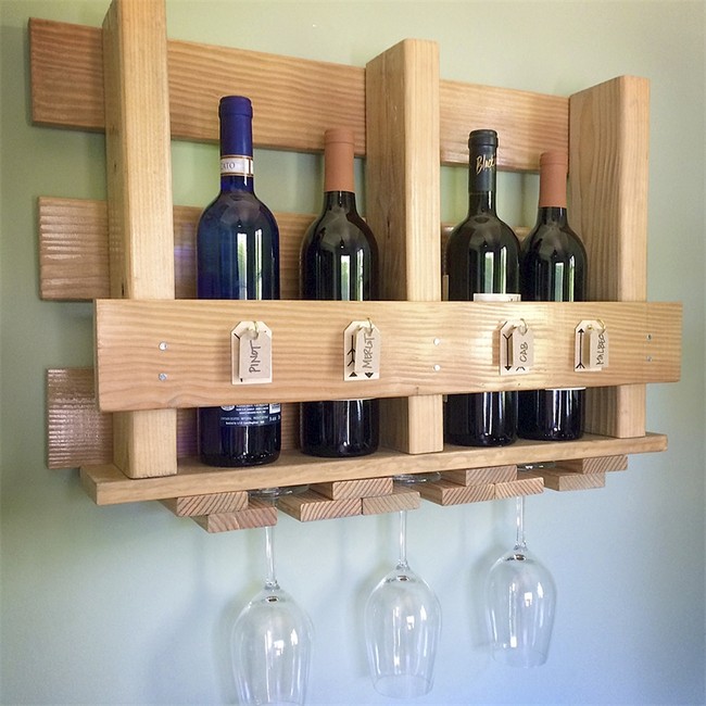 Wine and Glass Rack