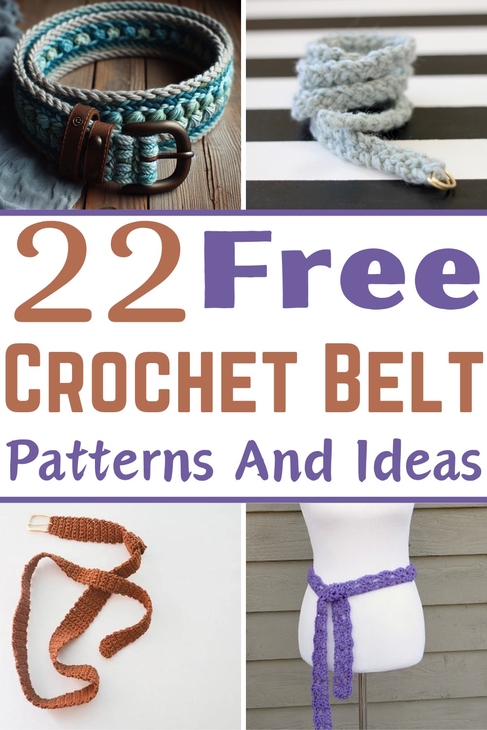22 Free Crochet Belt Patterns And Ideas