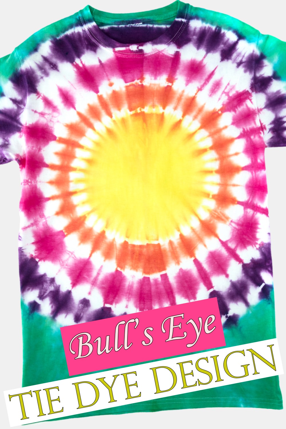 Bull’s Eye Tie Dye Design