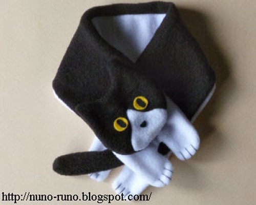 Cat scarf pattern
