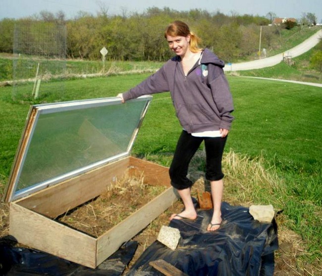 Cold Frame From Recycled Materials