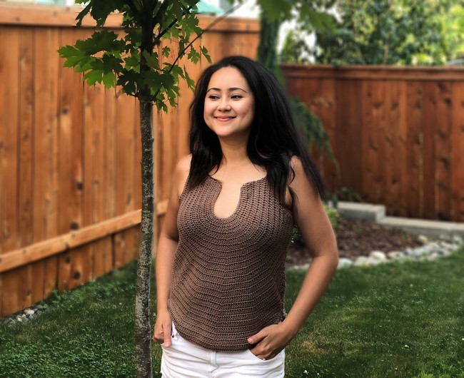 Crochet U Tank Top