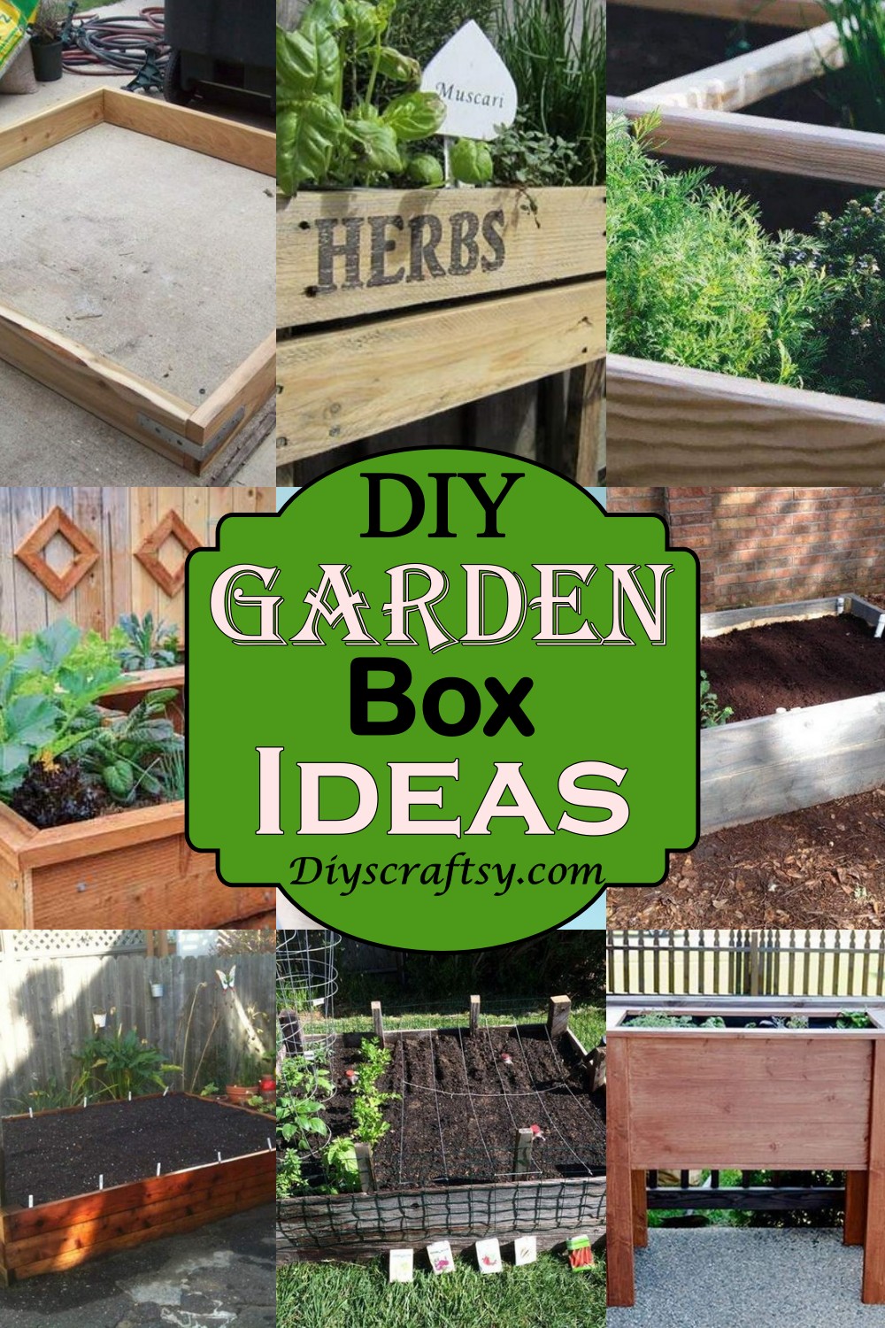DIY Garden Box Ideas 1