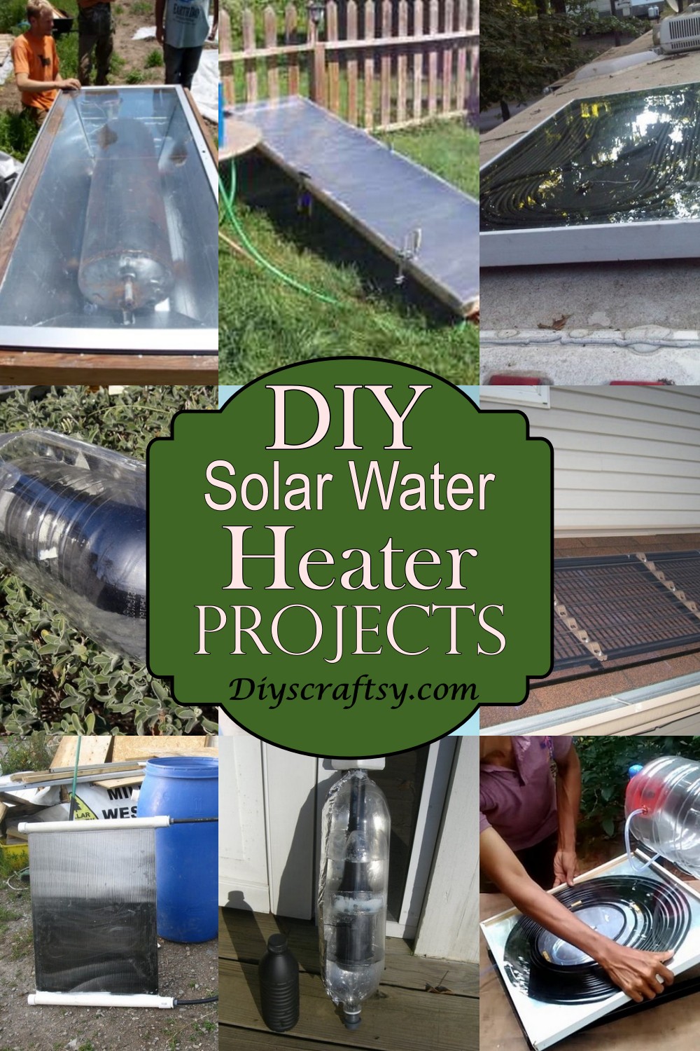 DIY Solar Water Heater Projects 1