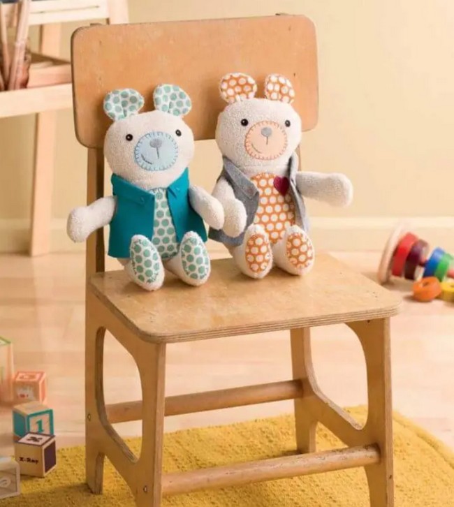 DIY Tagalong Teddy Bear