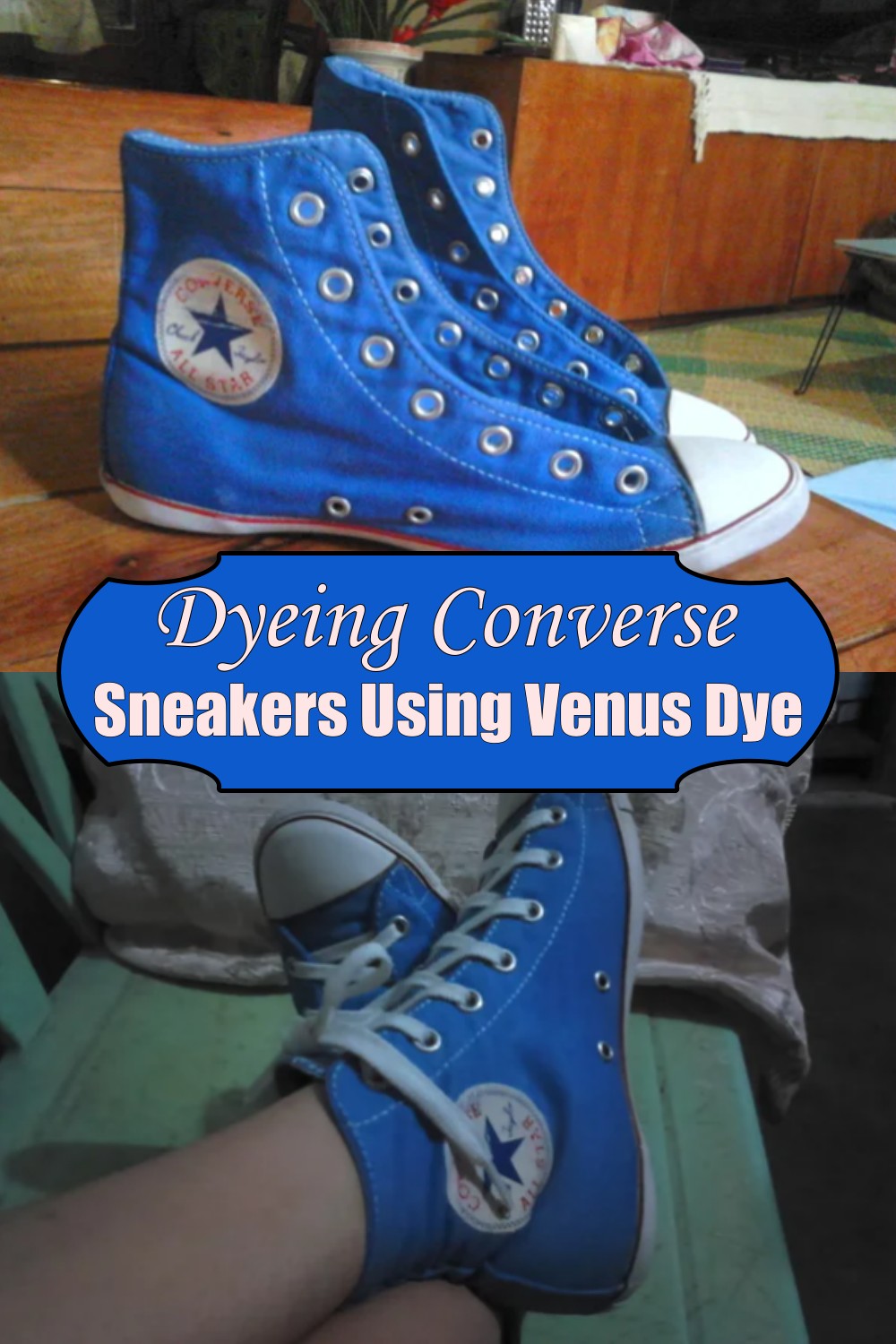 Dyeing Converse Sneakers Using Venus Dye