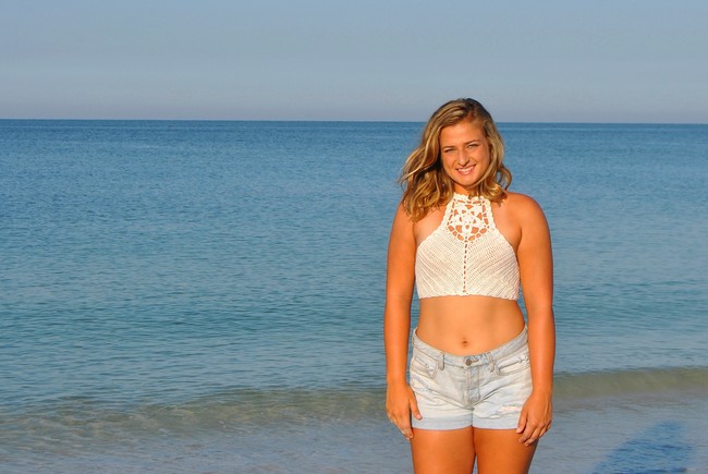 Hannah Festival Bikini Top