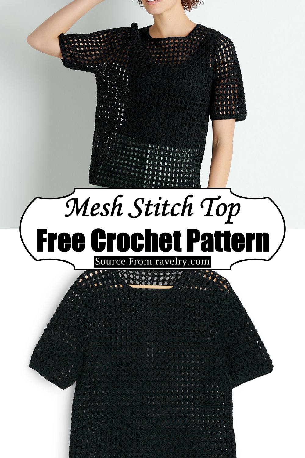 Mesh Stitch Top