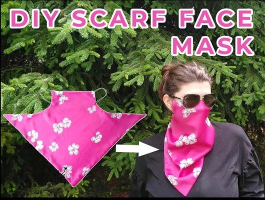 Scarf face mask