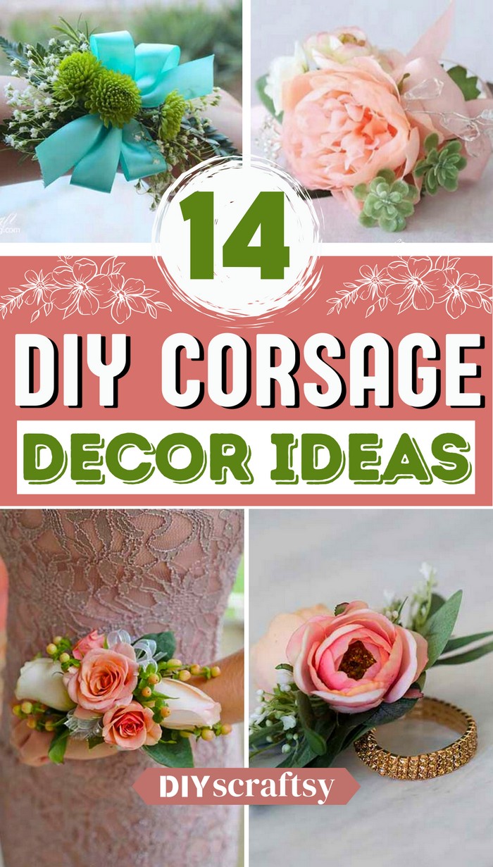 14 DIY Corsage Ideas For Home Decor