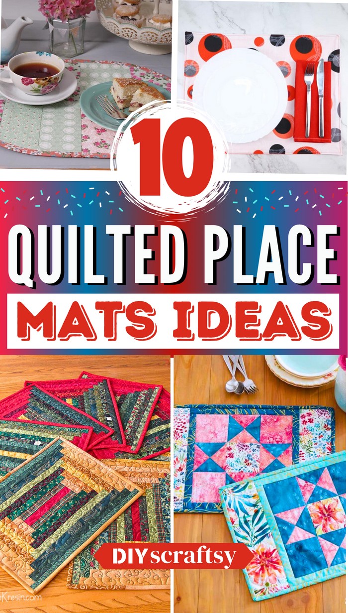 20 Free Quilted Placemat Patterns
