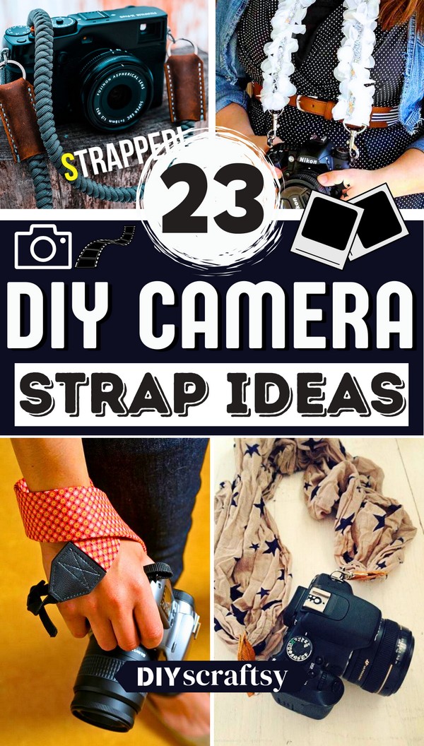 23 DIY Camera Strap Projects