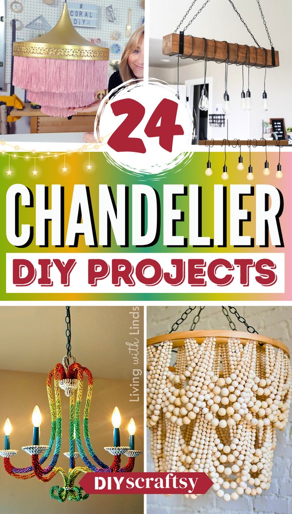 24 DIY Chandelier Ideas To Brighten up Your House