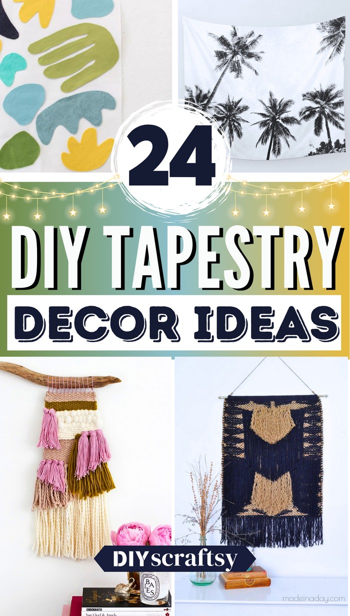 24 DIY Tapestry Ideas For Home