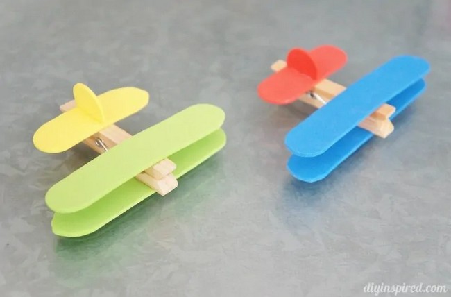 Airplane Clothespin