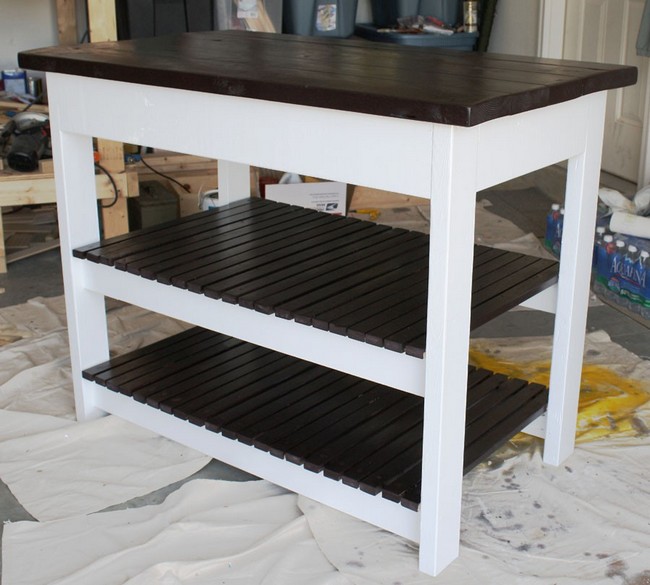 Amazing Coffee Bar Kitchen Cart