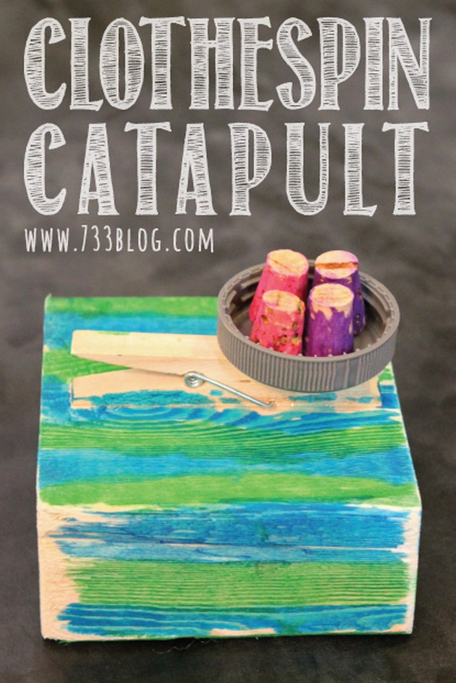 Clothespin Catapult