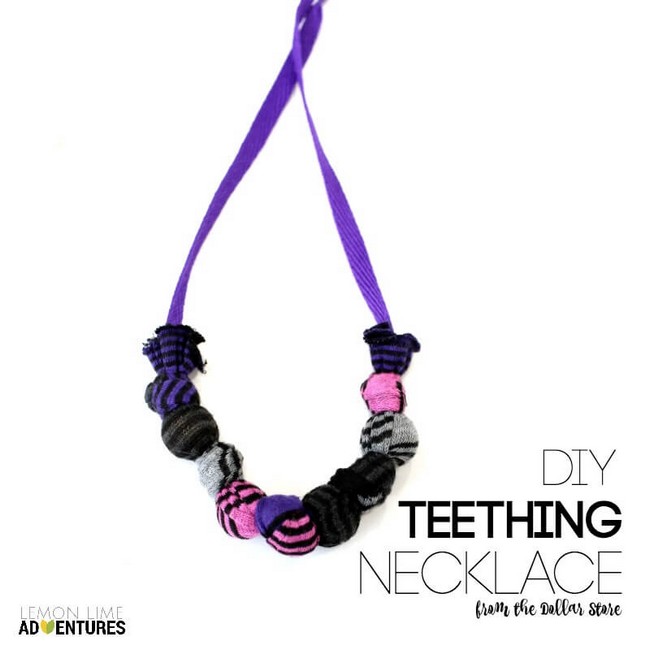 DIY Chewable Teething Necklace