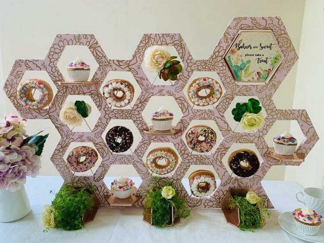 DIY Donut Cupcake Stand