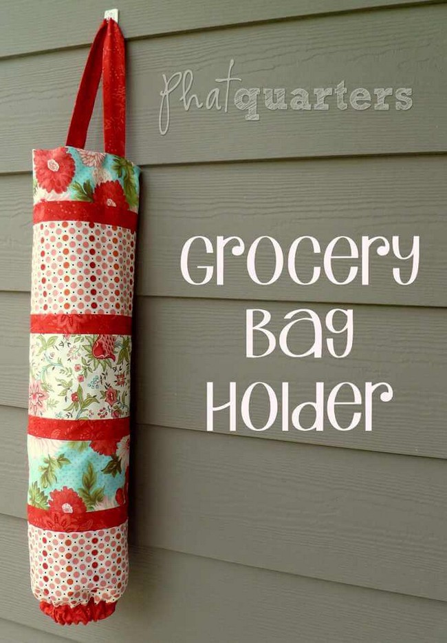 24 DIY Plastic Bag Holder Ideas DIYsCraftsy