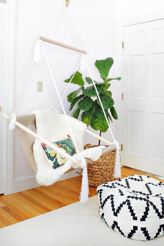 DIY Hanging Hammock Chair