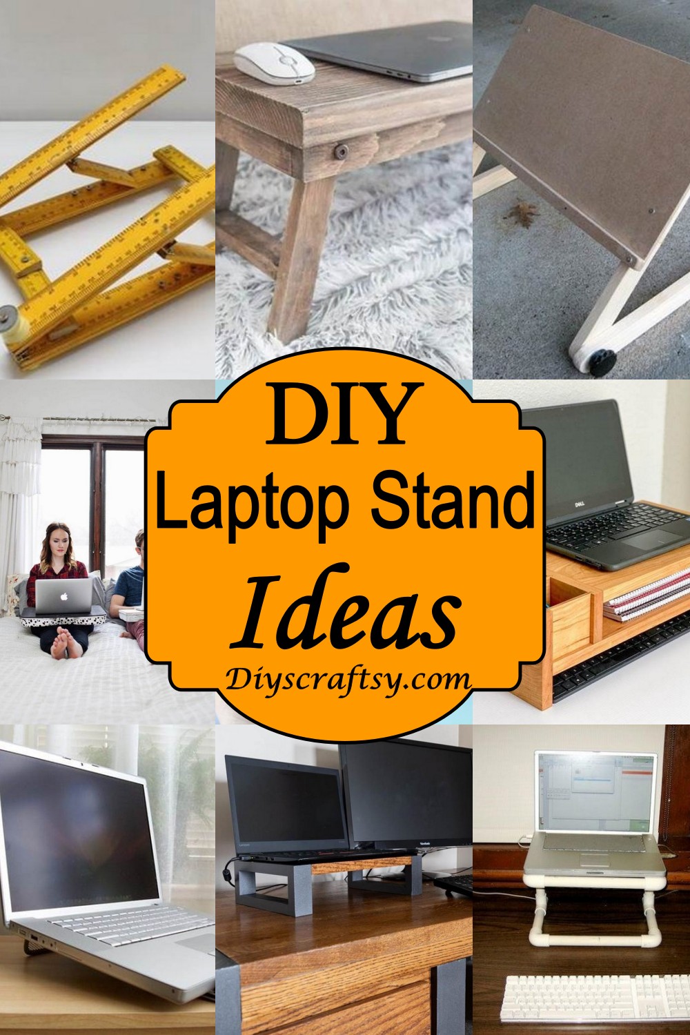DIY Laptop Stand Ideas