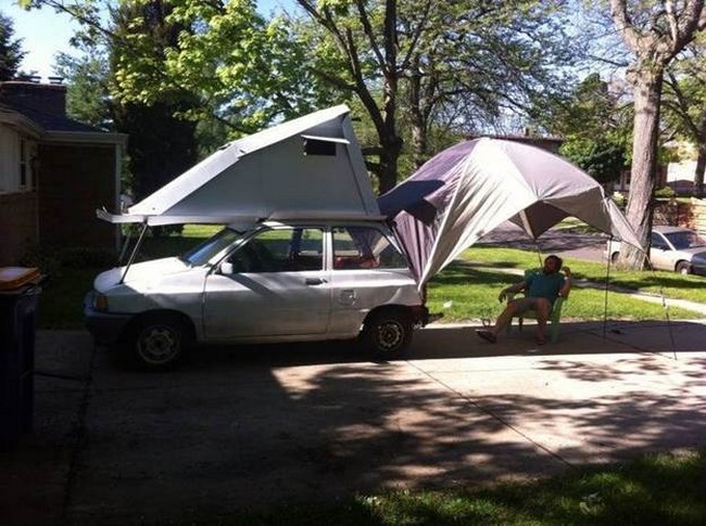 DIY Roof Top Tent 1