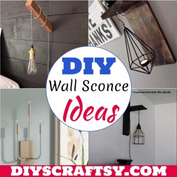 DIY Wall Sconce Ideas 1